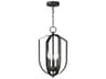 Maxim Lighting Provident 3-Light Black Candelabra Chandelier
