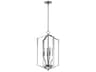 Maxim Lighting Provident 4-Light Satin Nickel Candelabra Chandelier
