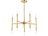 Maxim Lighting Rome 10-Light Satin Brass Candelabra Chandelier