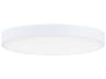 Maxim Lighting Trim 1-Light White LED Round Flush Mount