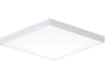 Maxim Lighting Trim 1-Light White LED Geometric Flush Mount