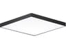 Maxim Lighting Trim 1-Light Black LED Geometric Flush Mount
