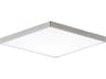 Maxim Lighting Trim 1-Light Satin Nickel LED Geometric Flush Mount