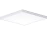 Maxim Lighting Trim 1-Light White LED Geometric Flush Mount