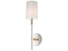 Maxim Lighting Uptown 1-Light Satin Brass Polished Nickel Wall Sconce
