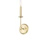 Maxim Lighting Wesley 1-Light Satin Brass Wall Sconce