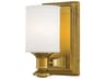 Minka Lavery Harbour Point Liberty Gold Glass LED Wall Sconce