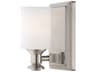 Minka Lavery Harbour Point Brushed Nickel Glass LED Wall Sconce