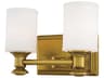 Minka Lavery Harbour Point Liberty Gold Glass LED Vanity Light