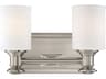 Minka Lavery Harbour Point Brushed Nickel Glass LED Vanity Light