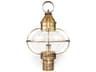Northeast Lantern Onion 1 - Light Outdoor Post Light with Clear Glass