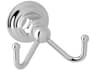 Rohl Polished Chrome Wall Mount Double Robe Hook