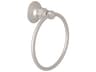 Rohl Satin Nickel Wall Mount Towel Ring
