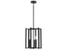 Savoy House Benson 3-Light Matte Black Mini Pendant