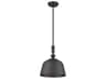 Savoy House Berg 1-Light Matte Black Dome Mini Pendant