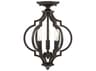 Savoy House Meridian 3-Light Oil Rubbed Bronze Mini Pendant