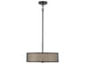 Savoy House Meridian 3-Light Oil Rubbed Bronze Drum Geometric Pendant