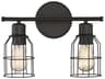 Savoy House Meridian 2-Light Oil Rubbed Bronze Vanity Light