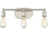 Savoy House Meridian 3-Light Brushed Nickel Vanity Light