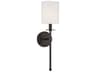 Savoy House Meridian 1-Light Oil Rubbed Bronze Glass Wall Sconce