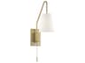 Savoy House Owen 1-Light Warm Brass Wall Sconce