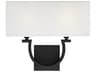 Savoy House Rhodes 2-Light Matte Black Wall Sconce