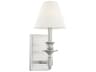Savoy House Washburn 1-Light Satin Nickel Wall Sconce