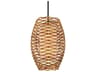 Troy Lighting Balboa 8-Light Bronze Natural Brown Cylinder Pendant