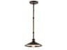 Troy Lighting Brooklyn 1-Light Bronze Mini Pendant