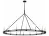 Troy Lighting Sutton 16-Light6-Light Textured Black Candelabra Chandelier