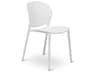 Urbia Bailey White Armless Dining Chair