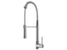 Vigo Laurelton Stainless Steel 1-Handle Deck Mount Pull-Down Kitchen Faucet