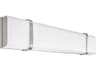 WAC Lighting Link 1-Light Brushed Nickel LED Vanity Light