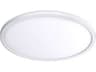 WAC Lighting Round 1-Light White LED Flush Mount