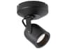 WAC Lighting Spot 1-Light Black LED Cylinder Light