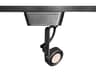 WAC Lighting Track 1-Light Black LED Round & Rail Light