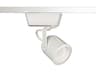 WAC Lighting Track 1-Light White LED Cylinder & Rail Light