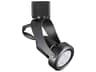 WAC Lighting Track 1-Light Black LED Cylinder & Rail Light