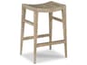 Woodbridge Austin Oak Wood Vintage Bar Stool