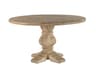 World Interiors Pengrove Round Wood Antique Oak Dining Table