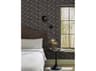 York Wallcoverings Black / White Fable Wallpaper