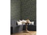 York Wallcoverings Black / Gold Peonies Wallpaper