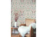 York Wallcoverings Beige / Coral Wildwood Wallpaper