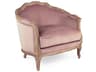 Zentique Maison Pink Fabric Accent Chair