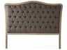 Zentique Maison Aubergine Linen Queen Headboard