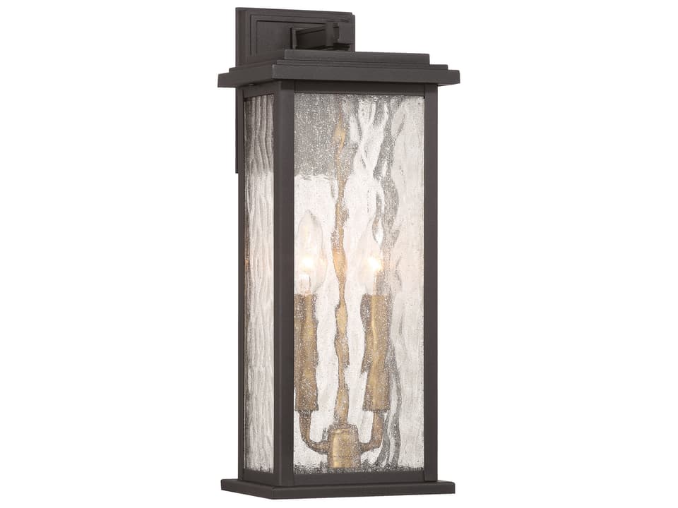 Minka Lavery Mallorca 2-Light Outdoor Wall Light in Spanish Iron