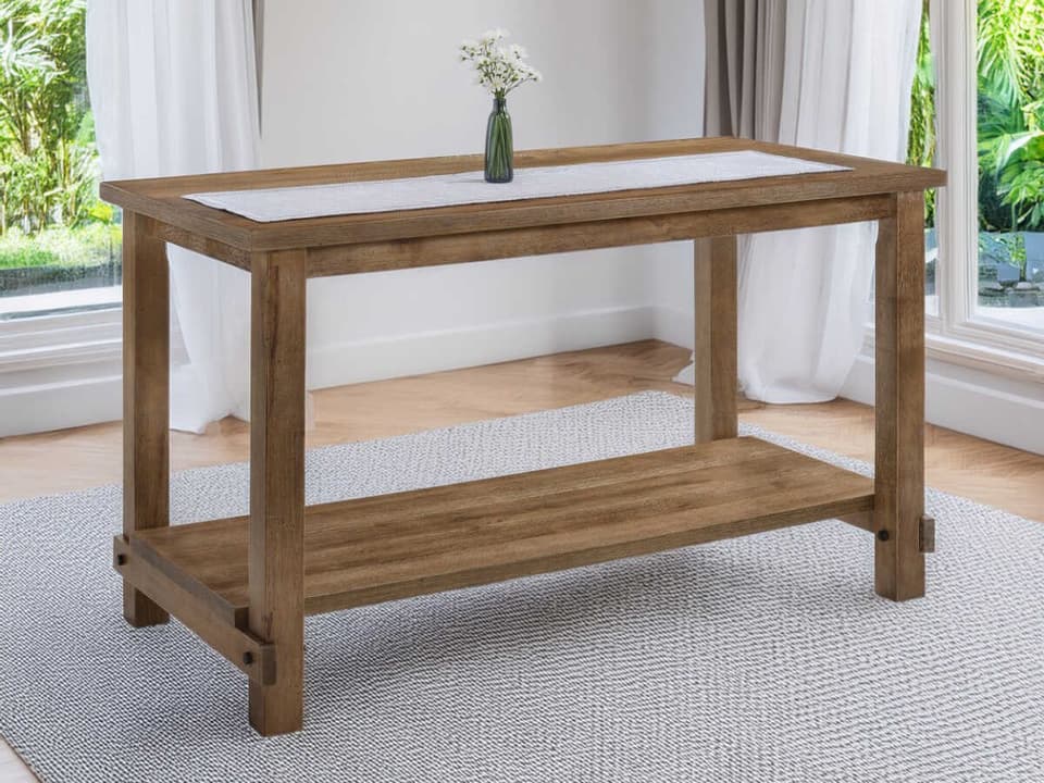 Martha-II Rectangular Wood Dining Table