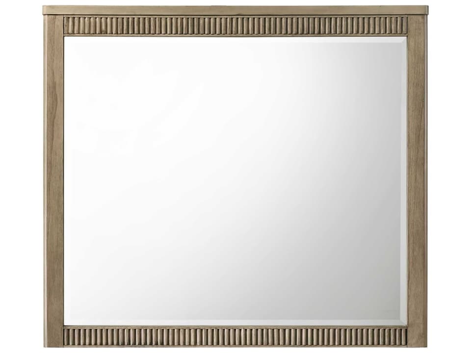 Lakkari Transitional Mirror in Antique Oak Finish