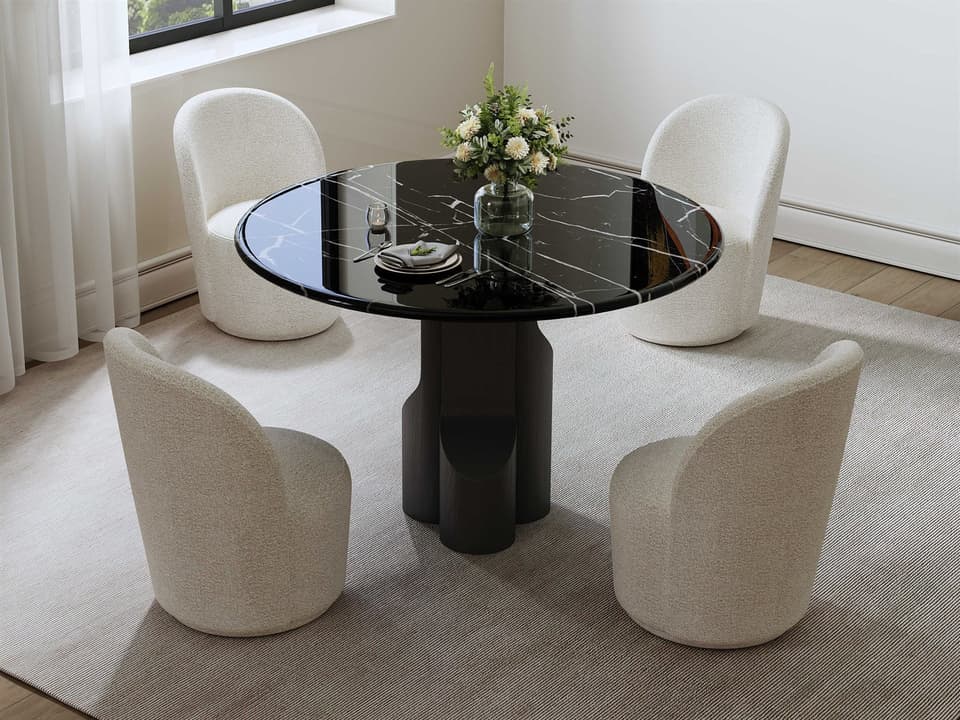 Kinton Rubberwood Dining Room Set