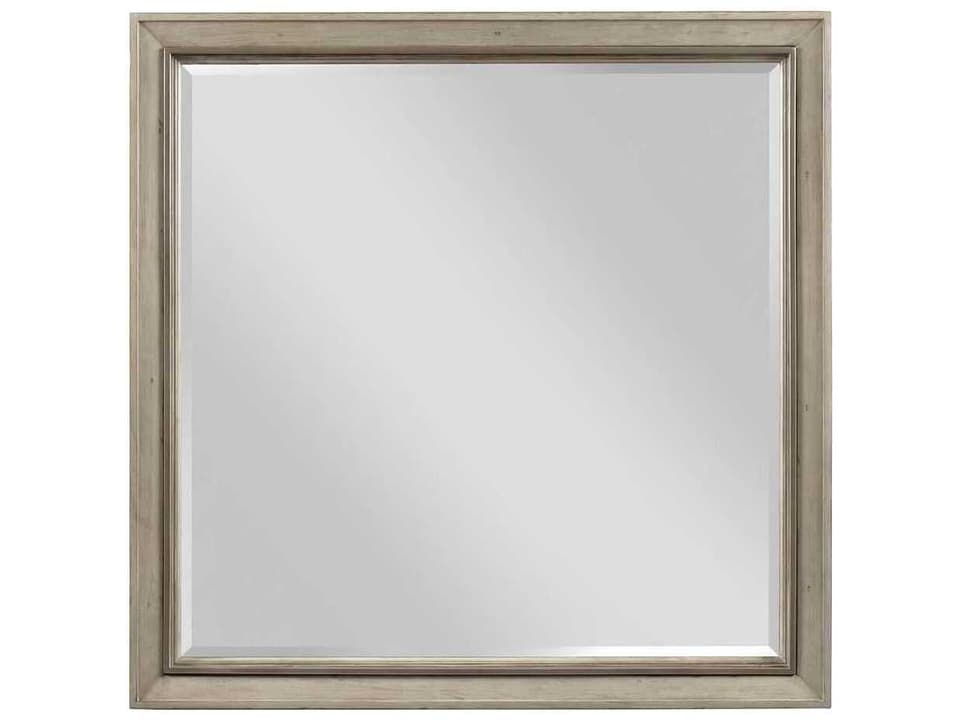 West Fork Parks Square Mirror in Aged Taupe